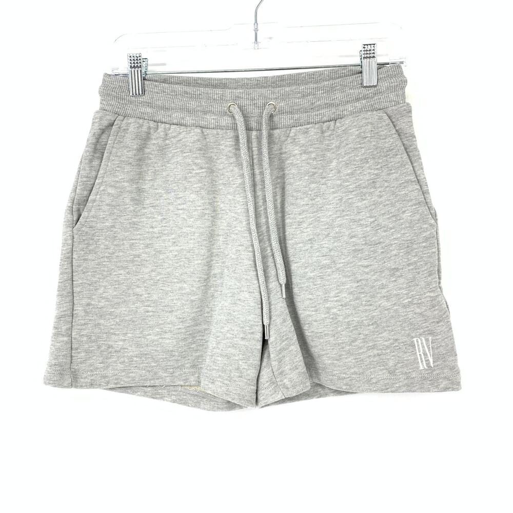 Reclaimed Vintage Shorts Mens Sz XS Flat Front Athletic Sweat Elastic Waist Gray